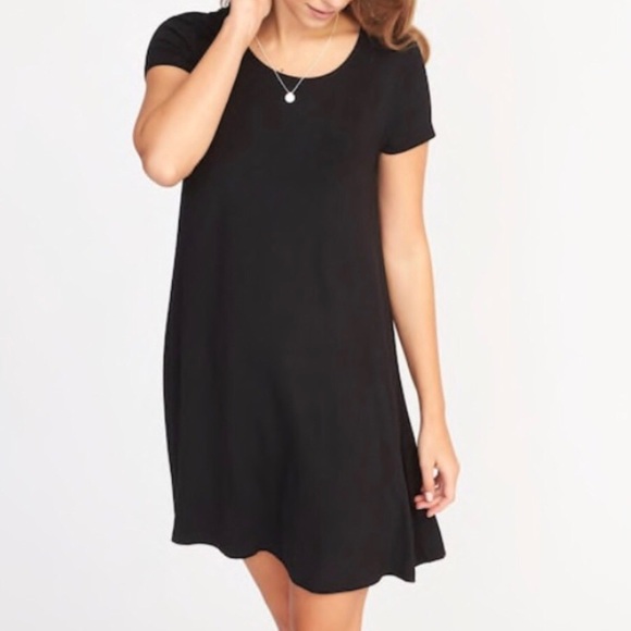 old navy black dress